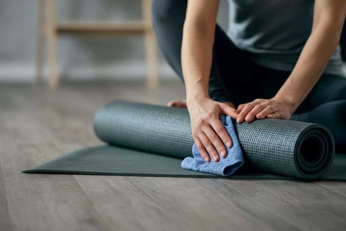 Igienizzare tappetino pilates